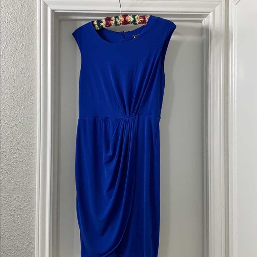 Royal Blue knee length dress
